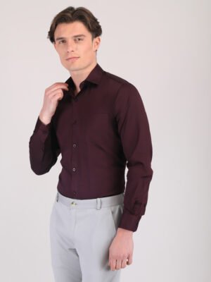 THE ELEGANT WINE SHIRT