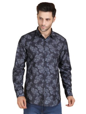 Noir Paisley Shirt